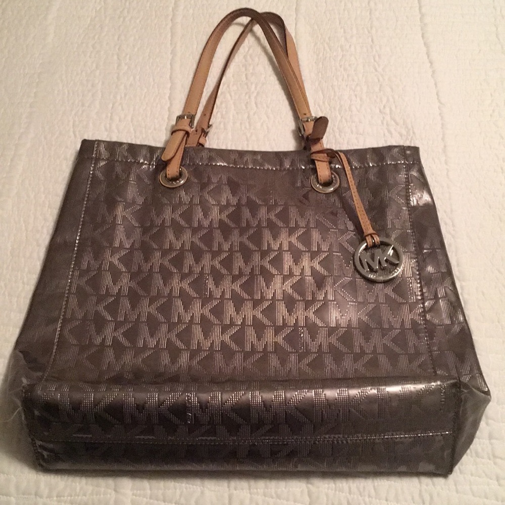 Michael Kors Silver Tote